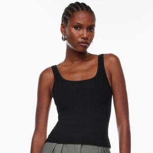 Babaton sculpt knit tank